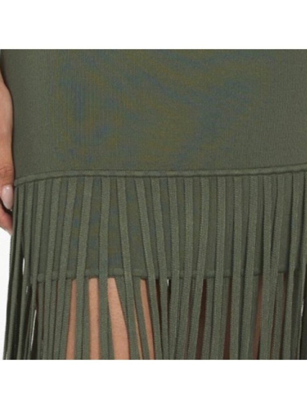 TOCCIN Margaux Mini Dress With Fringe - Picture 4 of 4